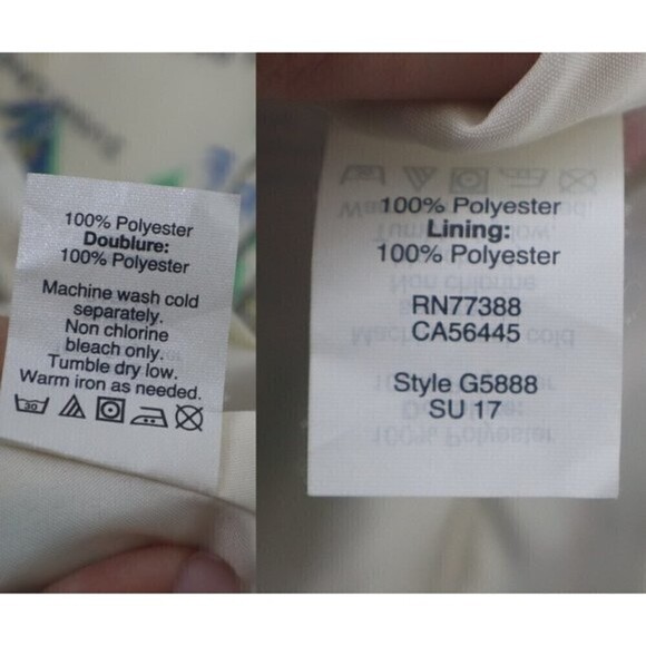 J Crew Women Size 2 Cream Novelty Hawaiian Pleated Mini A Line Skirt Resortwear - Picture 13 of 15